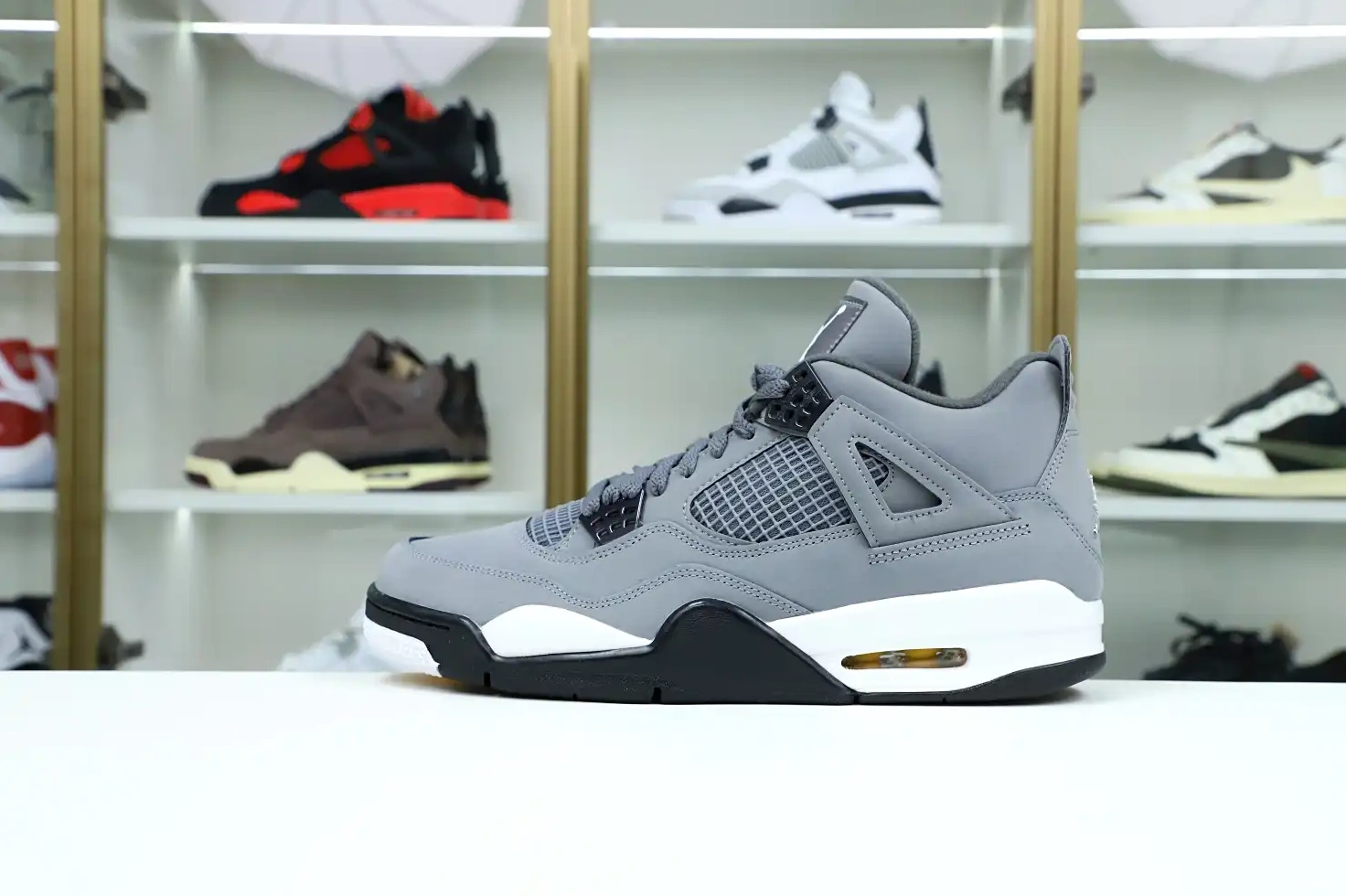 Kimikick AIR 'COOL RETRO 4 2019 JORDAN GREY' 0525